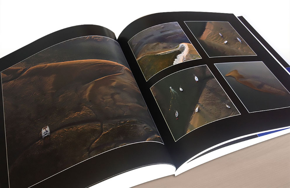 Le studio graphique CHAT BOTTÉ en Charente-Maritime conçoit un ouvrage photographique pour les éditions DESERSON